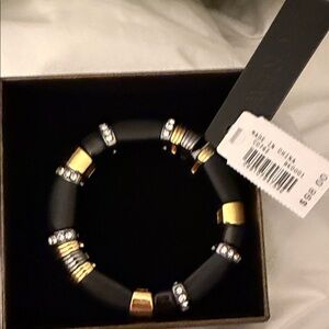 Ina Black and Gold Accessory